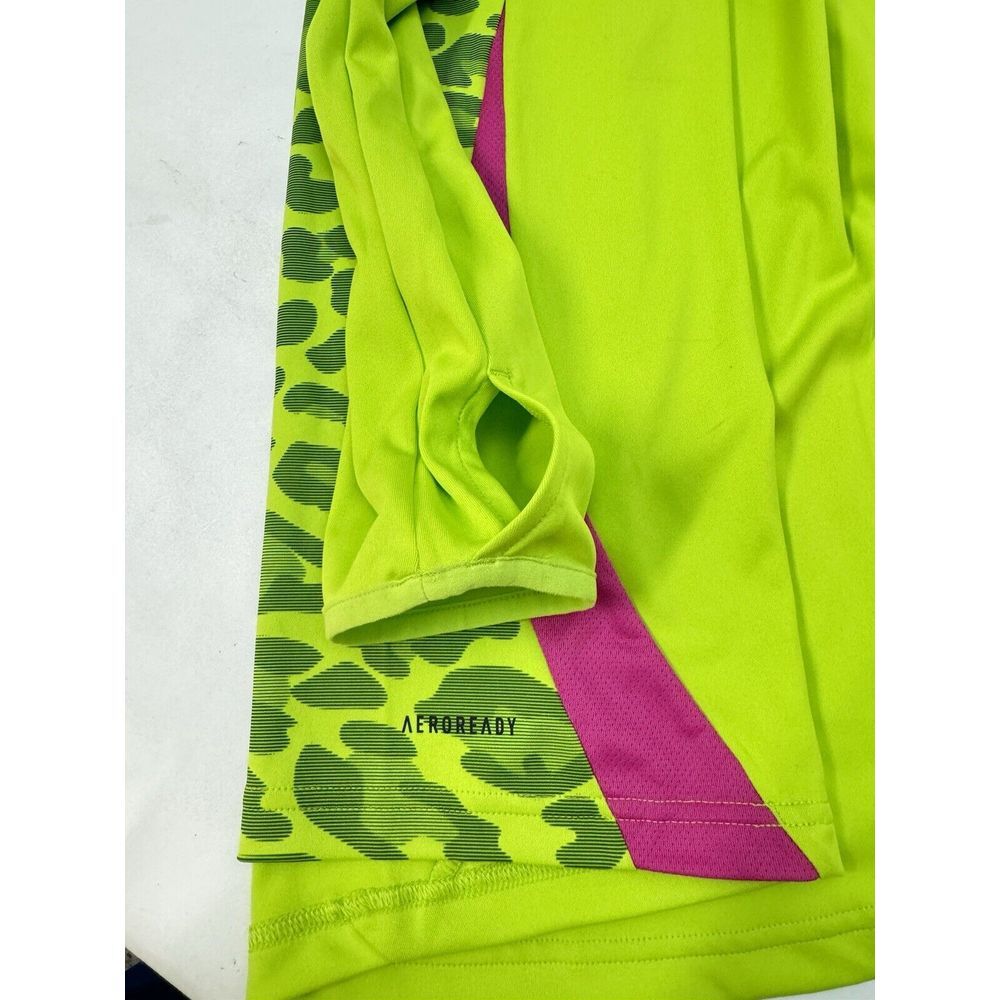 NWT Adidas PREDATOR Training Top Green Long Sleeves Track Soccer Top LARGE - Picture 11 of 12